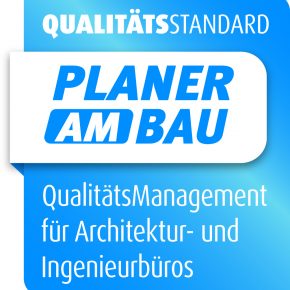 TÜV-QualitätsZertifikat Planer am Bau TÜV-QualitätsZertifikat Planer am Bau